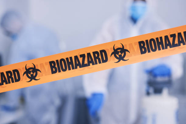 Professional Biohazard Cleanup technician working in Spencer, OH